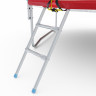 Батут с сеткой DFC PELPO 8ft с лестницей, RED