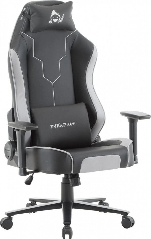 Геймерское кресло Everprof Rapid Экокожа Серый