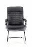 Кресло Everprof Orion CF Кожа Черный (EP-orion cf Leather Black)