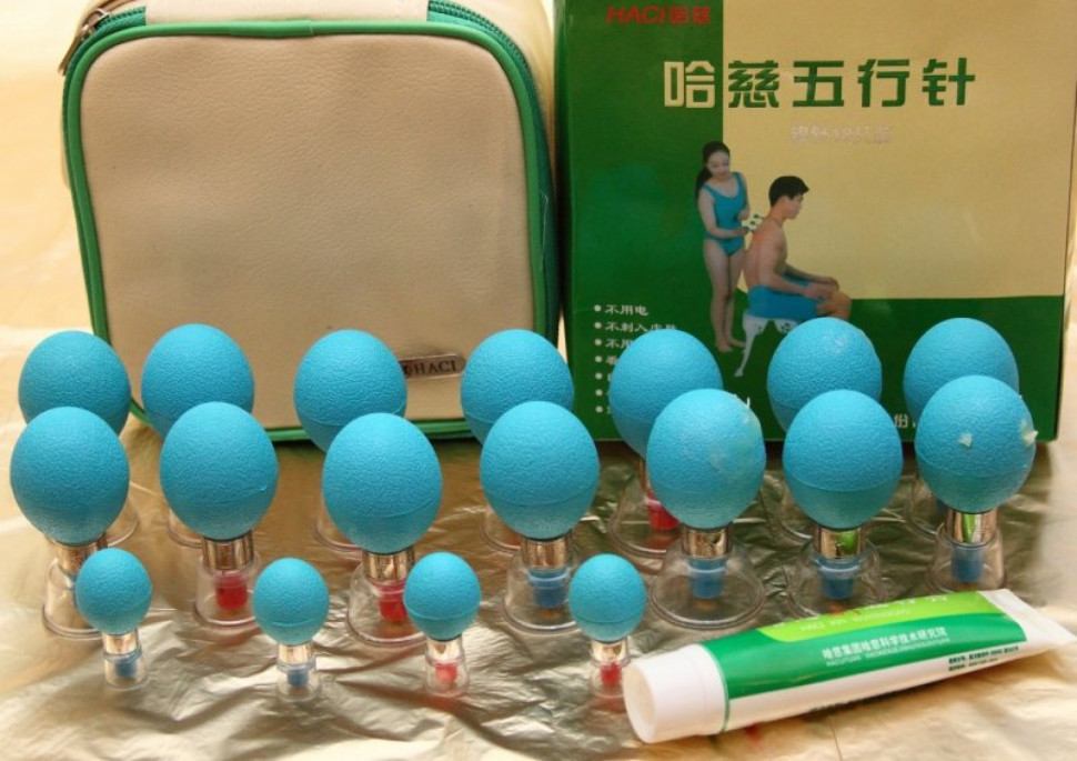 Магнитные банки акупункционного действия серебро 18 шт.