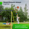 Комплекс уличный игровой с воротами UNIX FIT 4 в 1 Yellow